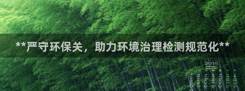 凯发k8官网下载客户端中心：**严守环保关，助力环境治理检测规范化**